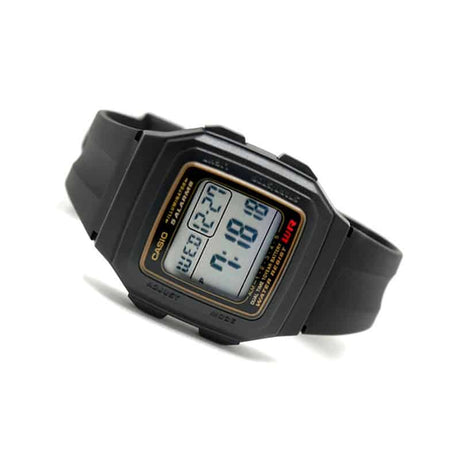 F-201WA-9A Reloj Casio para Hombre, Illuminator 10 Años de Batería