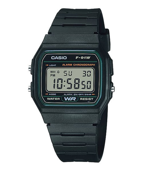 F-91W-3 Reloj Casio Unisex, Vintage Clásico