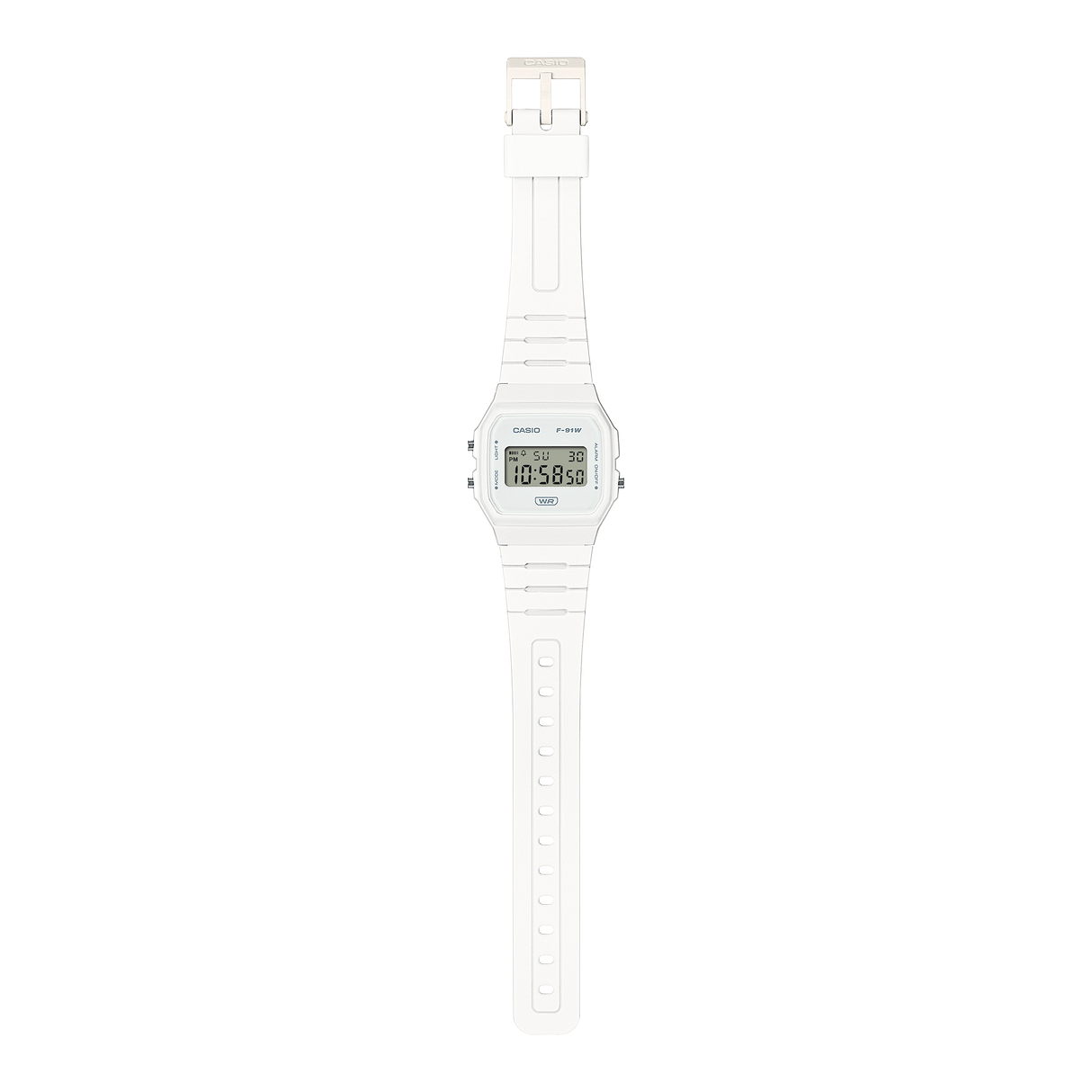 F-91WB-7ACF Reloj Casio de dama pulsera de caucho digital