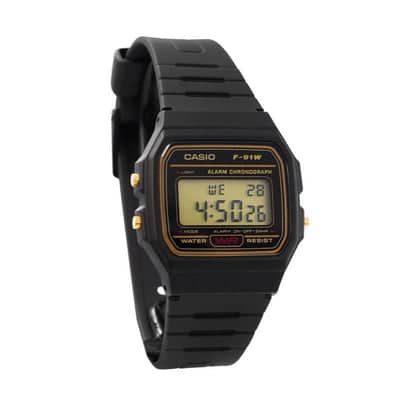 F-91WG-9 Reloj Casio Unisex, Vintage Clásico