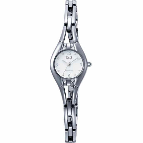 F00A-001PY QQ Reloj para Mujer Correa de Metal