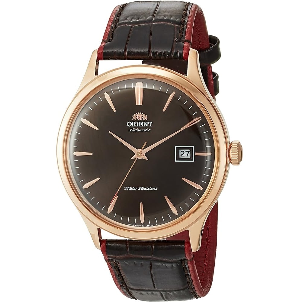 FAC08001T Orient Bambino Version 4 Automático Reloj De Hombre Pulsera de Cuero