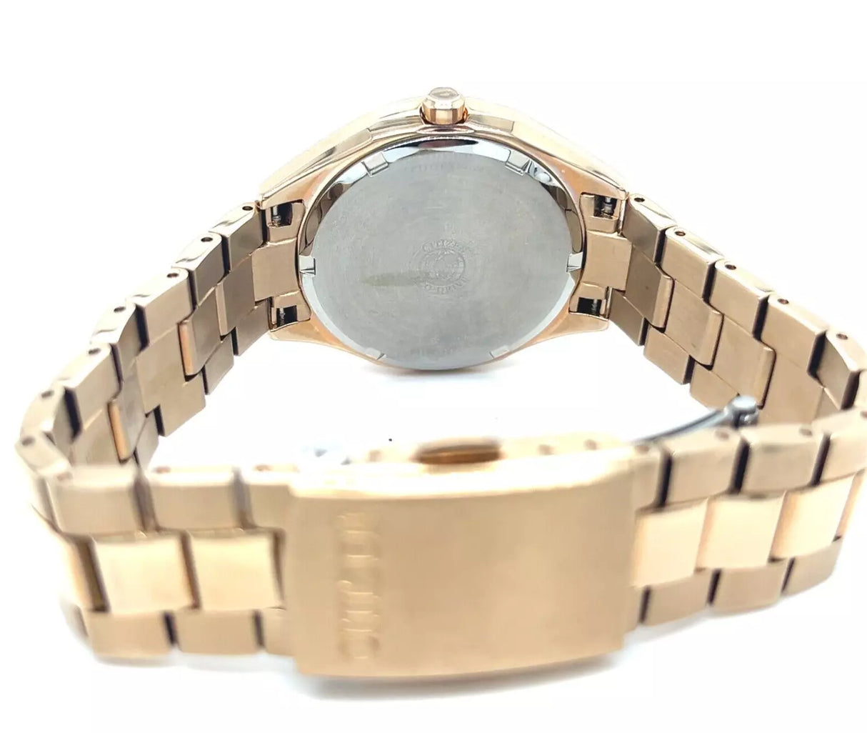 FD1063-57X Citizen Eco-Drive Champagne de mujer correa de metal