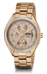 FD1063-57X Citizen Eco-Drive Champagne de mujer correa de metal
