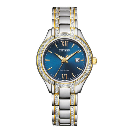 FE1234-50L Reloj Citizen Eco-Drive para dama pulsera de metal