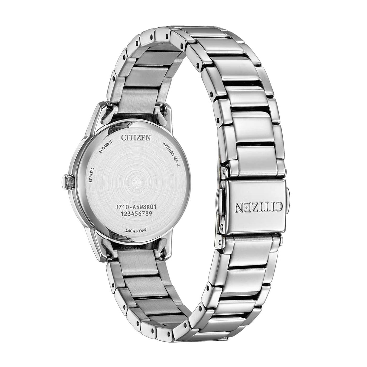 FE1241-71Z Citizen Reloj para dama pulsera de acero inoxidable