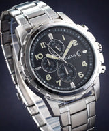 FS4542 Reloj Fossil Dean de hombre pulsera de metal 45 mm