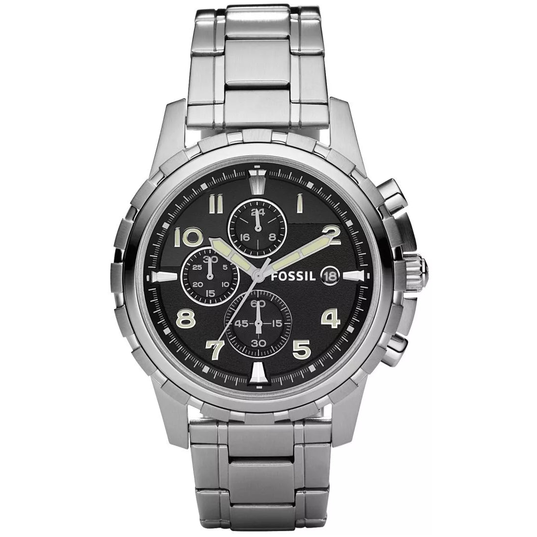 FS4542 Reloj Fossil Dean de hombre pulsera de metal 45 mm