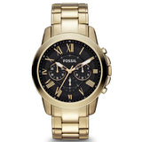 FS4815 Reloj Fossil Grant de hombre banda de metal 43 mm