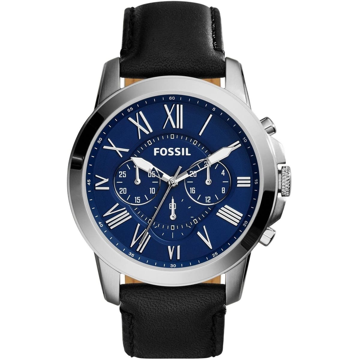 FS4990 Reloj Fossil Grant de caballero pulsera de piel 44 mm