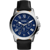 FS4990 Reloj Fossil Grant de caballero pulsera de piel 44 mm
