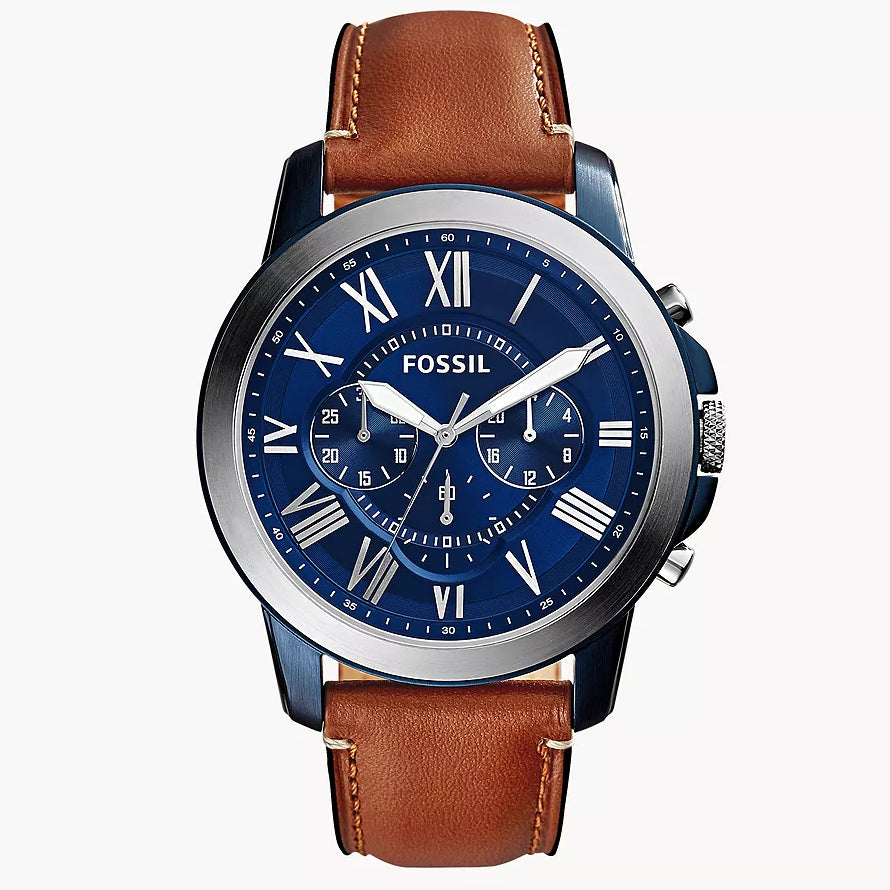 FS5151 Reloj Fossil Grant de hombre pulsera de piel 44 mm