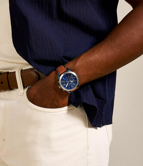 FS5151 Reloj Fossil Grant de hombre pulsera de piel 44 mm