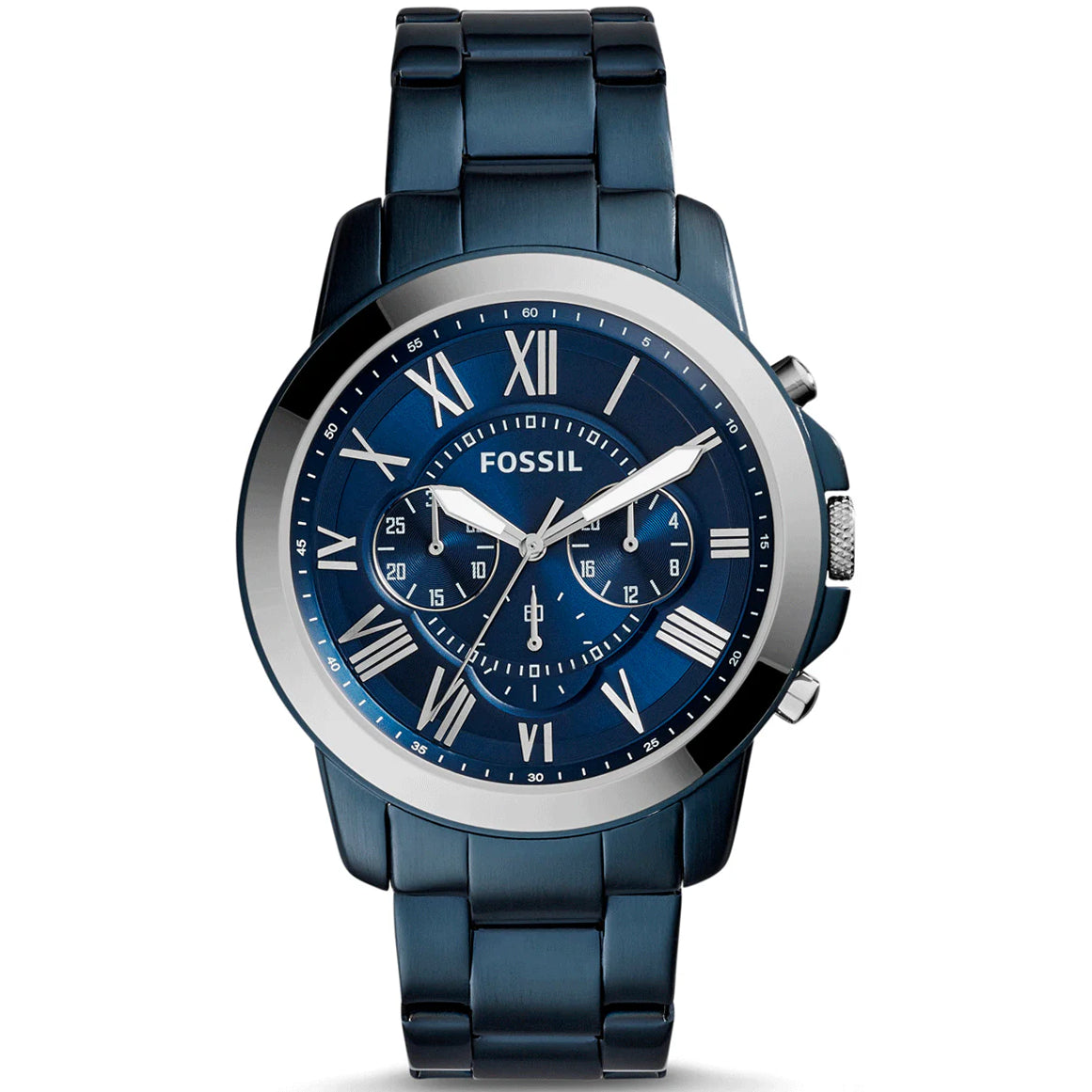 FS5230 Reloj Fossil Grant de hombre pulsera de metal 44mm