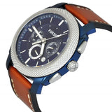 FS5232 Reloj Fossi Machine de hombre pulsera de cuero