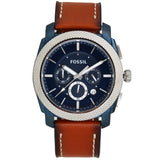 FS5232 Reloj Fossi Machine de hombre pulsera de cuero
