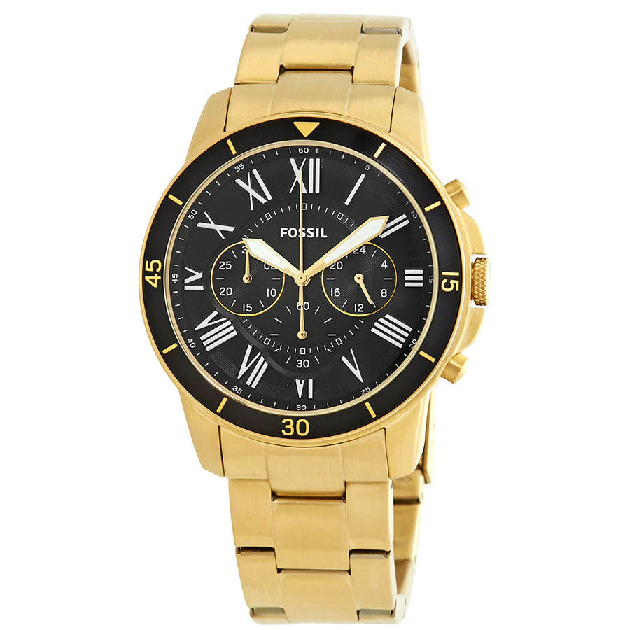 FS5267 Reloj Fossil Grant de caballero pulsera de metal 44 mm