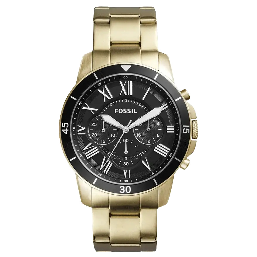 FS5267 Reloj Fossil Grant de caballero pulsera de metal 44 mm
