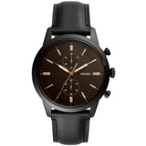 FS5585 Reloj Fossil Townsman de hombre correa de cuero 44mm
