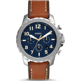 FS5602 Reloj Fossil Bowman de hombre banda de cuero 46 mm
