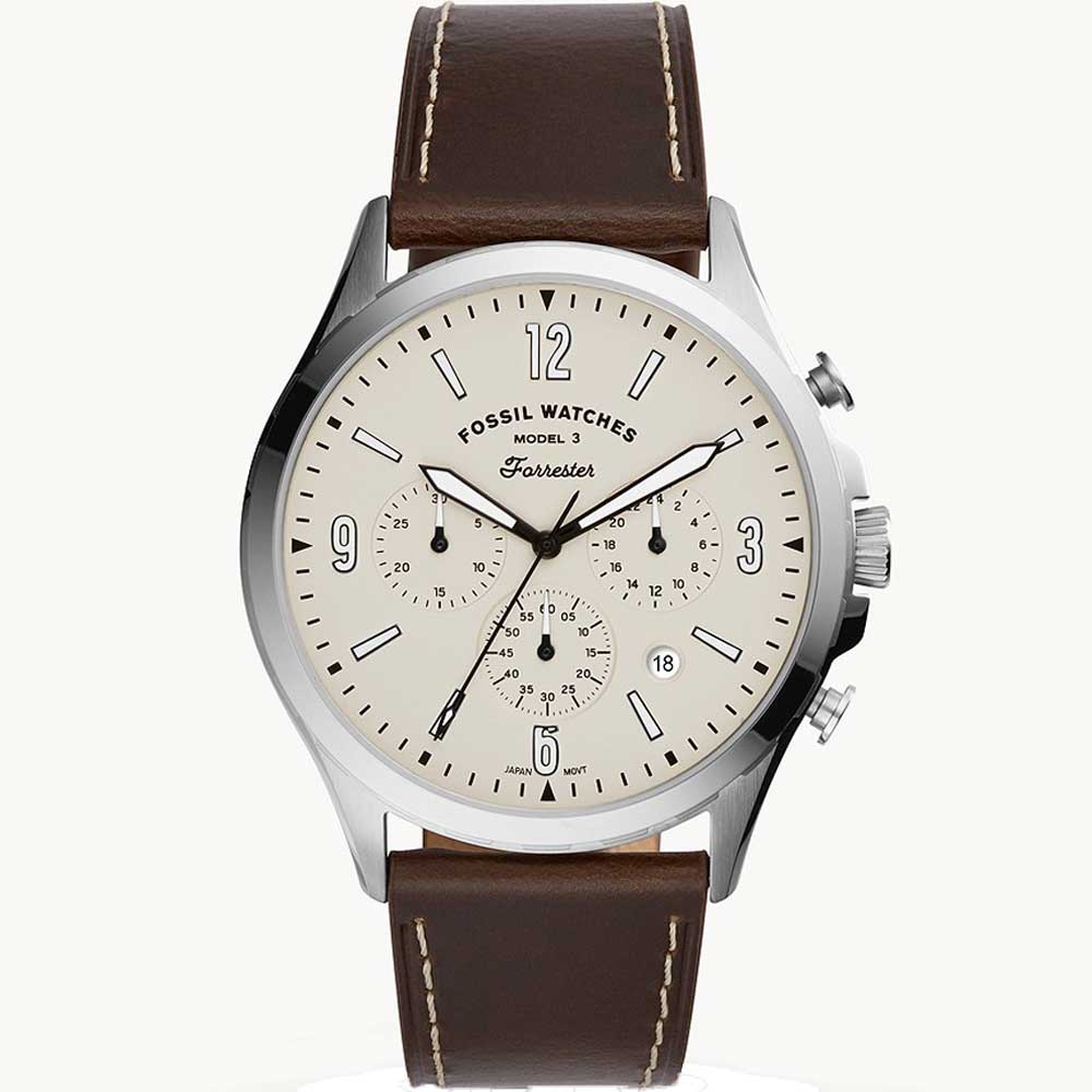 FS5696 Reloj Fossil Forrester de hombre correa de piel