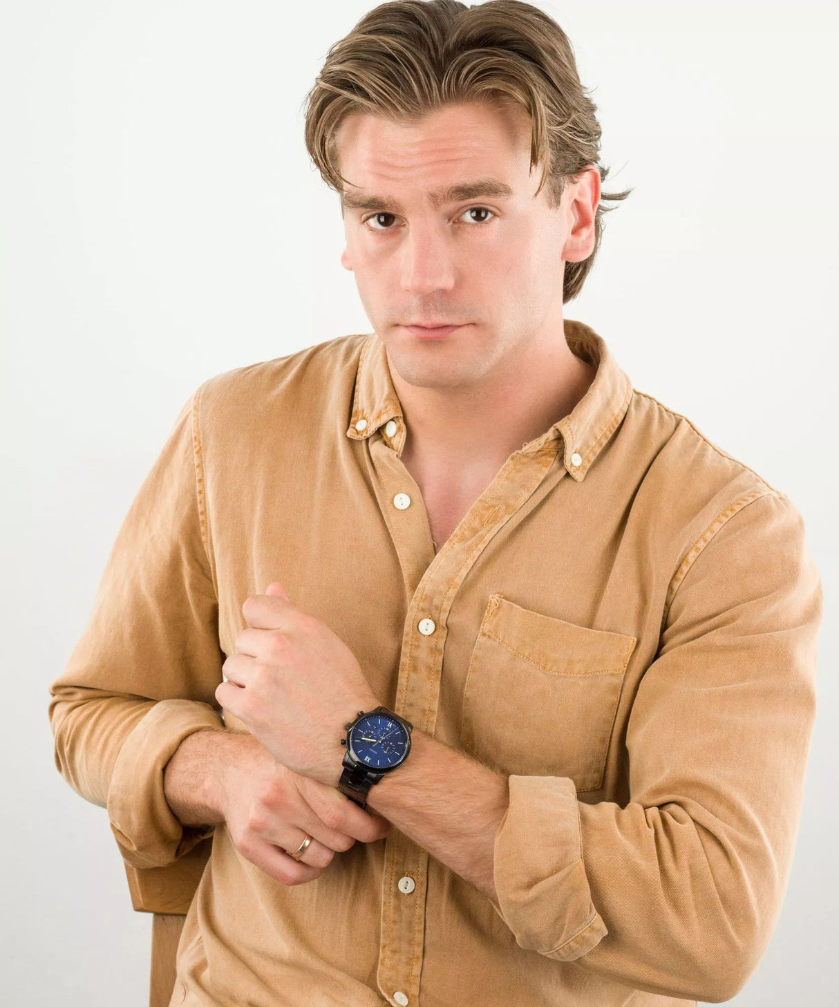 FS5698 Reloj Fossil Neutra de hombre banda de metal