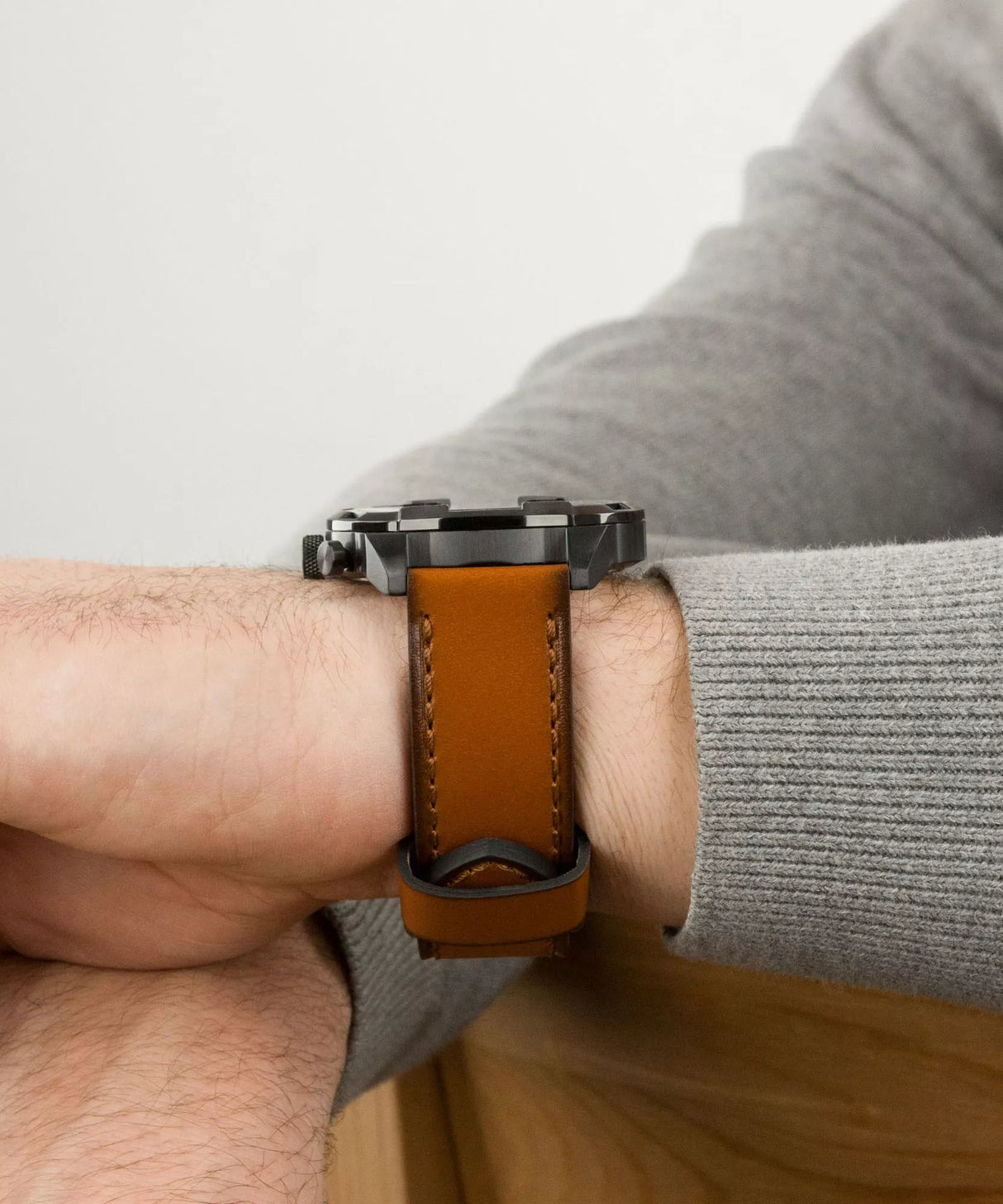 FS5714 Reloj Fossil Bronson de hombre pulsera de cuero 50 mm