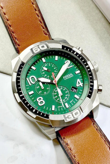 FS5738 Reloj Fossil de caballero pulsera de cuero 50 mm