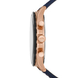 FS5814 Reloj Fossil Forrester de caballero pulsera de cuero 46mm