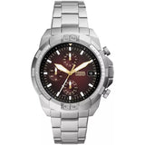 FS5878 Reloj Fossil Bronson de caballero correa de acero inoxidable