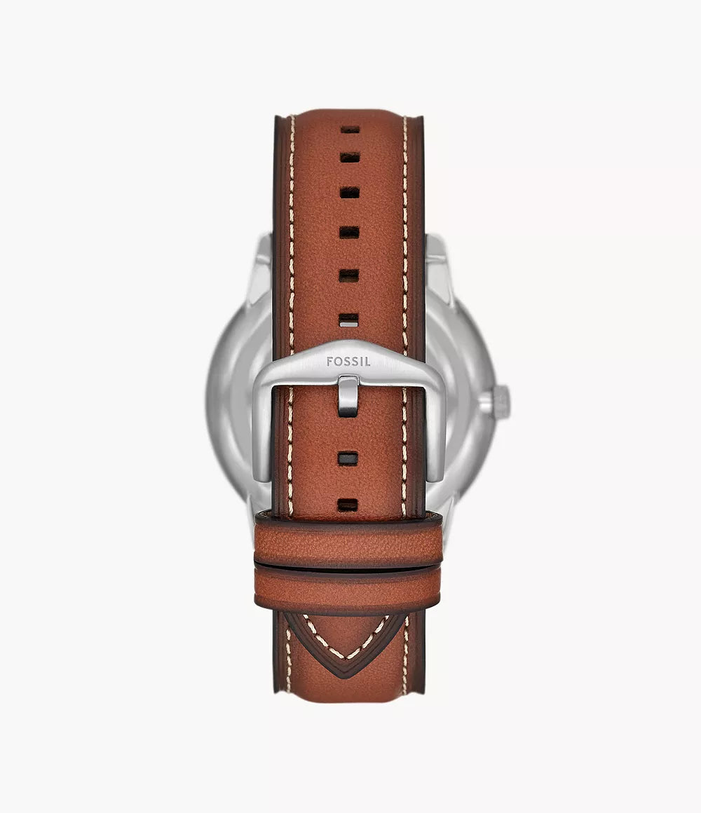 FS5903 Reloj Fossil Neutra Moonphase de hombre pulsera de cuero 42 mm