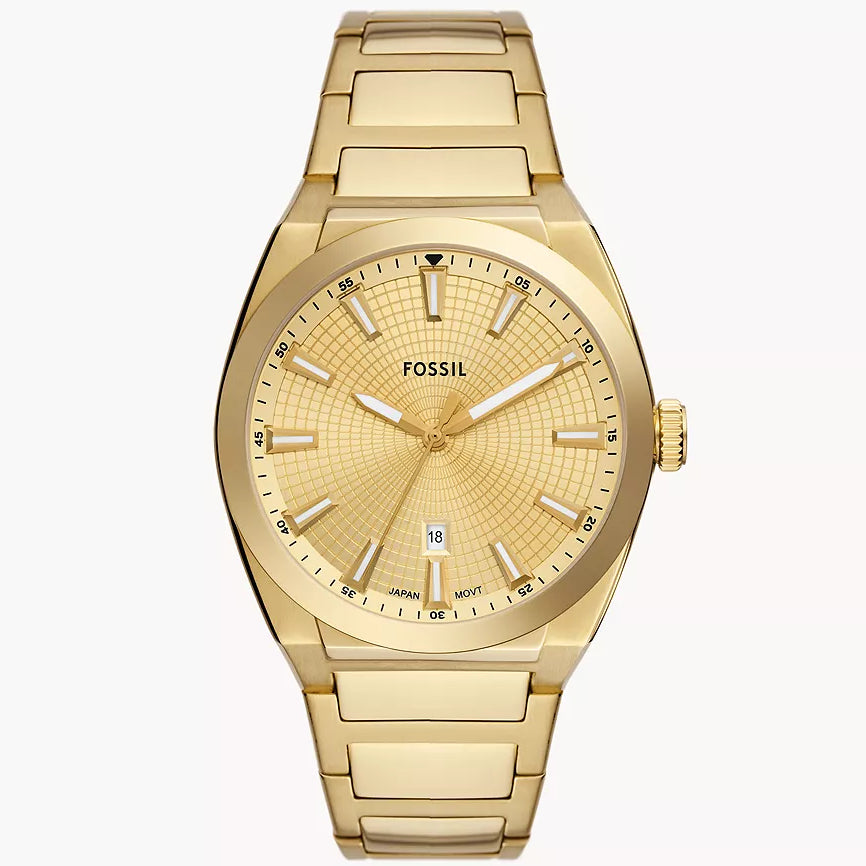 FS5965 Reloj Fossil Everett de hombre pulsera de metal 42 mm