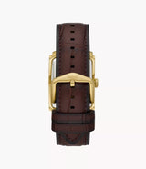 FS6011 Reloj Fossil Carraway de hombre pulsera de cuero 30 mm