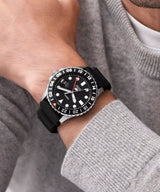 FS6036 Reloj Fossil Blue GMT de caballero pulsera de resina