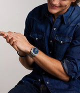 FS6096 Reloj Machine Fossil de hombre pulsera de metal 44mm