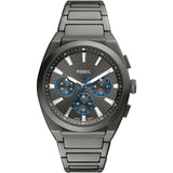 FS6107 Reloj Fossil Everett Smoke de hombre banda de metal 44 mm