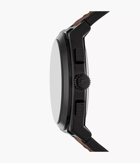 FS6108 Reloj Fossil Everett de hombre banda de piel 44 mm