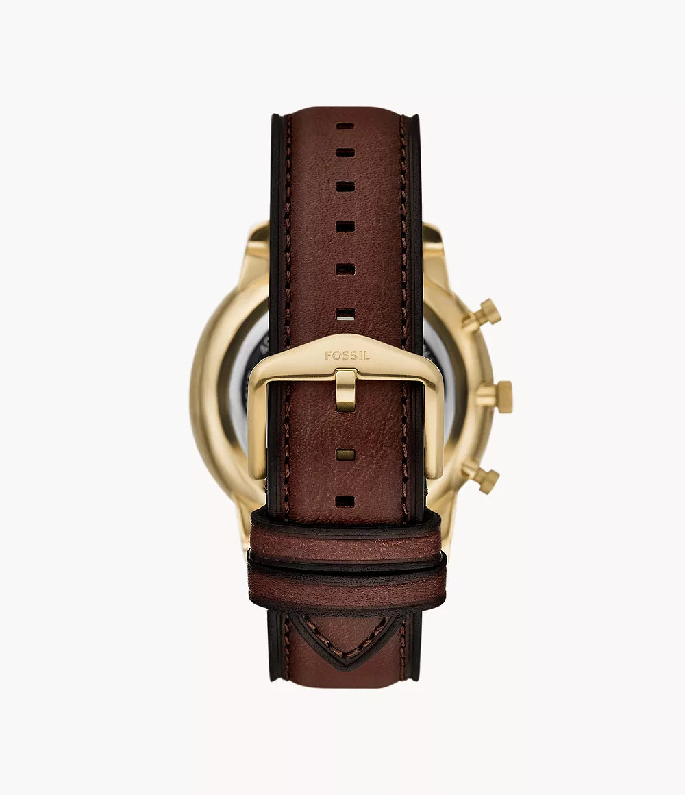 FS6113 Reloj Fossil Neutra de hombre banda de piel 44 mm