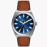 FS6115 Reloj Fossil Everett de hombre pulsera de cuero 42 mm