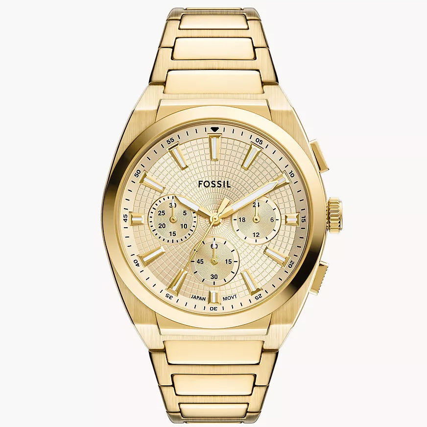 FS6119 Reloj Fossil Everett de hombre pulsera de metal 44 mm