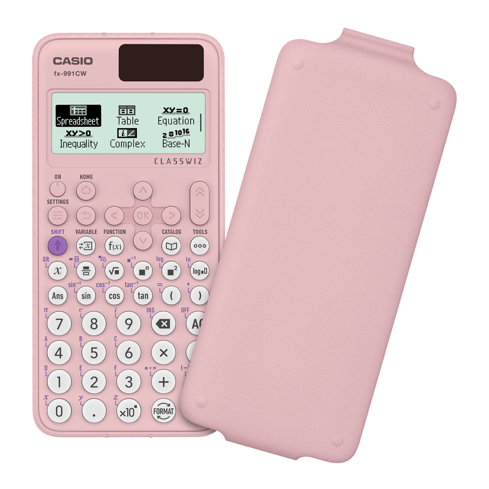 FX-991LACW-PK Calculadora científica Casio color rosado
