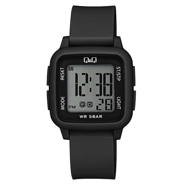 G02A-001VY QQ Reloj Unisex Banda de Goma