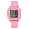 G02A-006VY Reloj QQ para señorita con pulsera de caucho digital