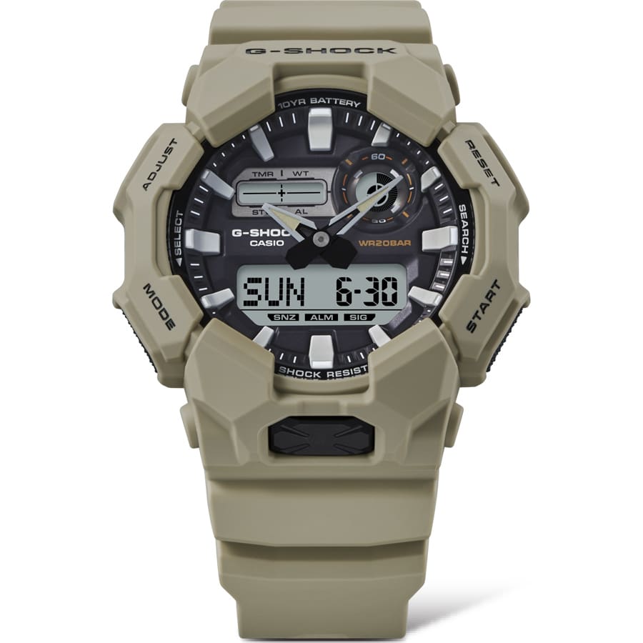 GA-010-5A G-Shock reloj sport para caballero pulsera de caucho