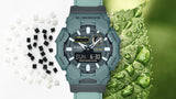 GA-010CE-2A Reloj G-Shock de hombre correa de tela 10 años de batería