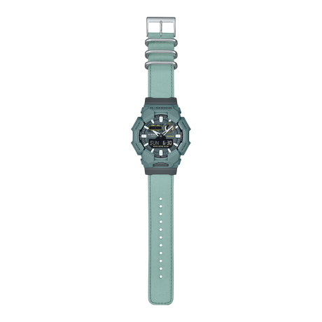 GA-010CE-2A Reloj G-Shock de hombre correa de tela 10 años de batería