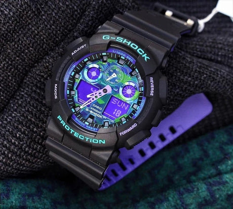 GA-100BL-1A Reloj G-Shock para Hombre