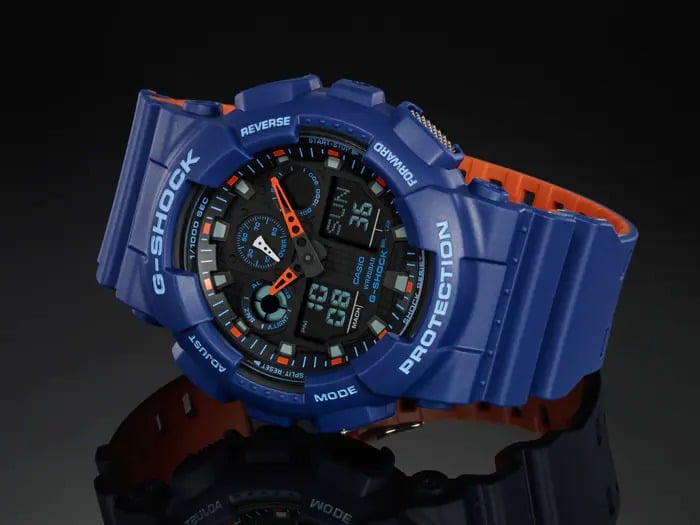 GA-100L-2ACR Reloj G-Shock para Hombre