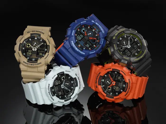 GA-100L-8A Reloj G-Shock para Hombre