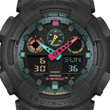 GA-100MF-1A Reloj G-Shock Pulsera de Caucho para Caballero Digital y Análogo